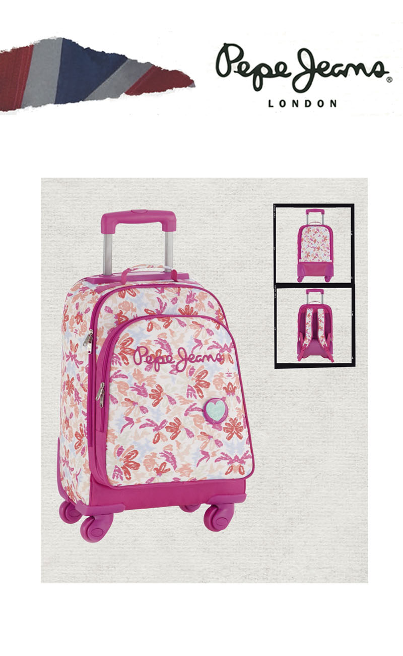 mochila escolar 4 ruedas