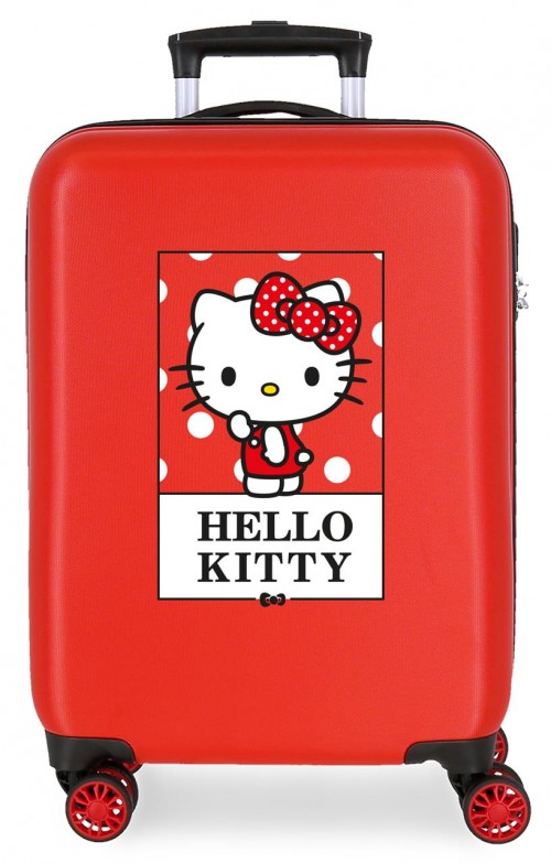 3191722 maleta cabina hello kitty bow of hello kitty rojo