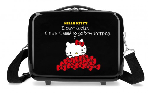 3193921 Neceser Rígido Hello Kitty Bow Of Hello Kitty