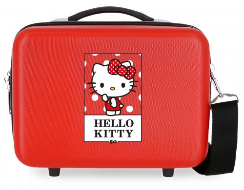 3193922 neceser hello kitty bow of hello kitty rojo 
