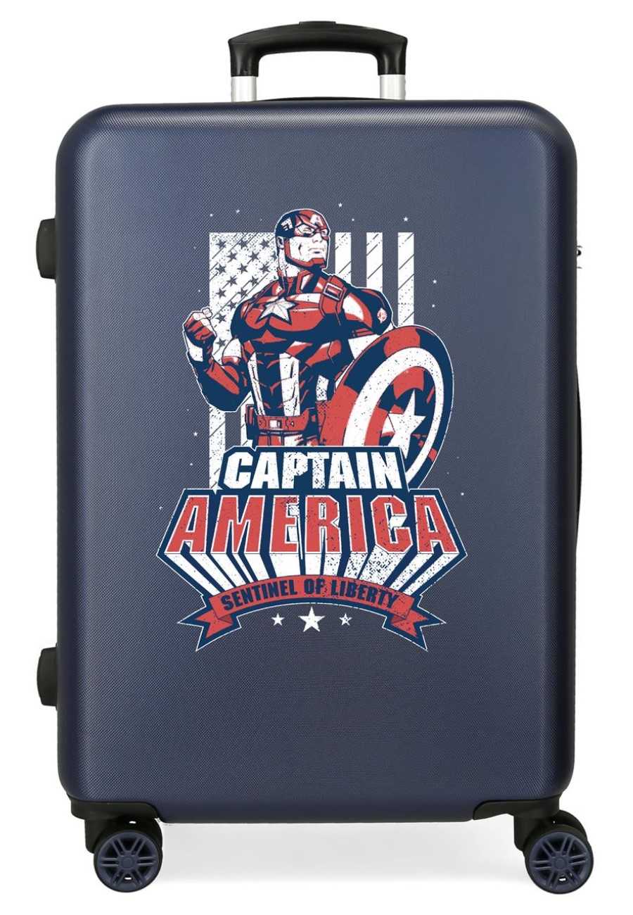 3431823 Maleta Mediana Mightiest Heroes Captain America Marino