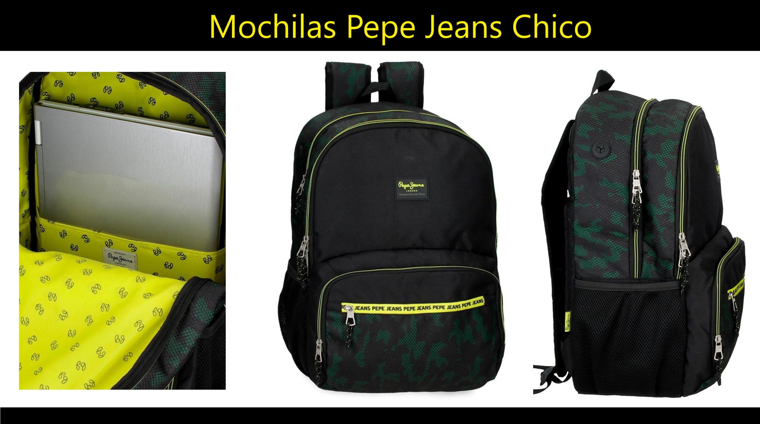 Mochilas Pepe Jeans